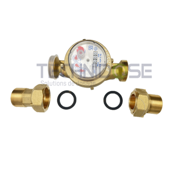 COMPTEUR TC0 DN40 1''1/2 - RACCORDS DN32 1''1/4 - 30°C