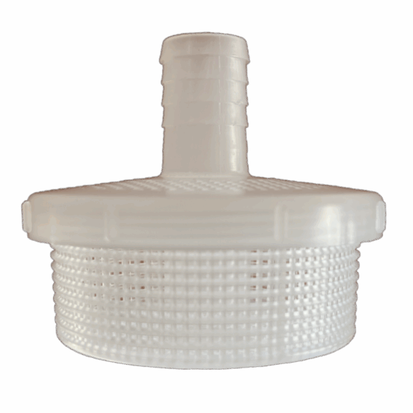 CREPINE ASPIRATION AVEC TAMIS FILTRANT - CANNELEE Ø 25mm
