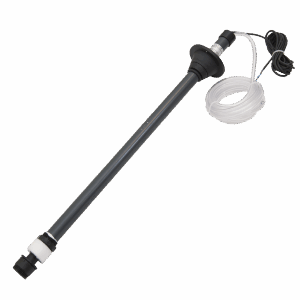 CANNE ASPIRATION + DETECTION NIVEAU Ø22mm- Ø4x6 L=450mm - EPDM