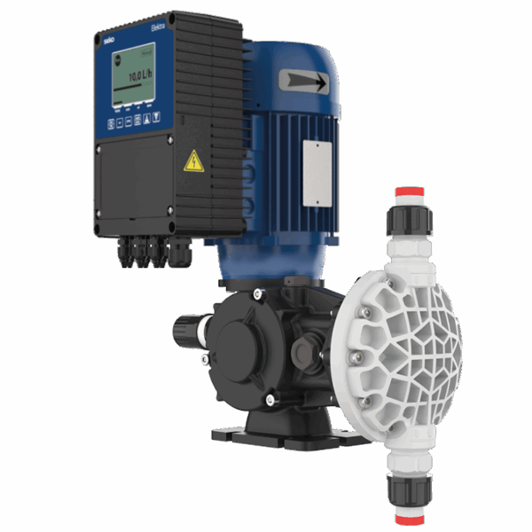 ELEKTRA MS1 PVDF/FPM 40 L/H 10 BAR  3/8''Gf - 0.25kW  - 116cps/min