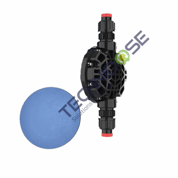 TETE DE POMPE COMPLETE SPRING/ELEKTRA MS1 108 PP/EPDM