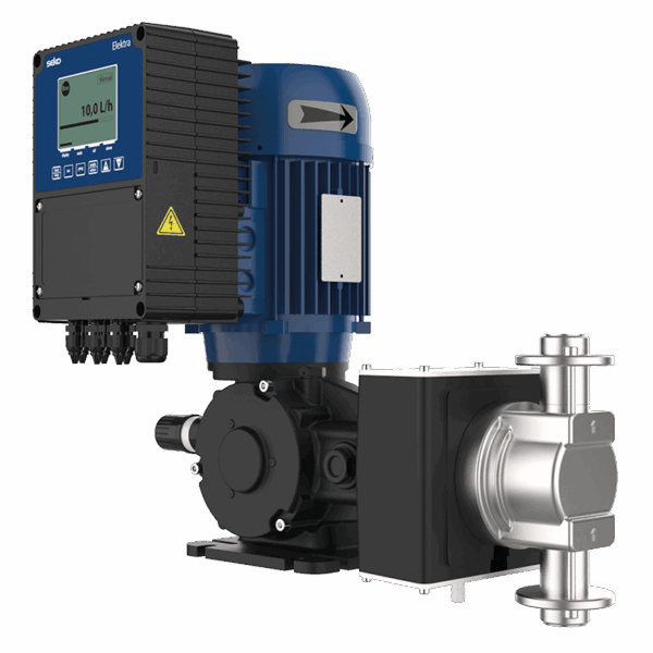 ELEKTRA PISTON PS1 INOX/FPM 35 L/H 20 BAR 3/8''Gf - 0.37kW 58cps/min