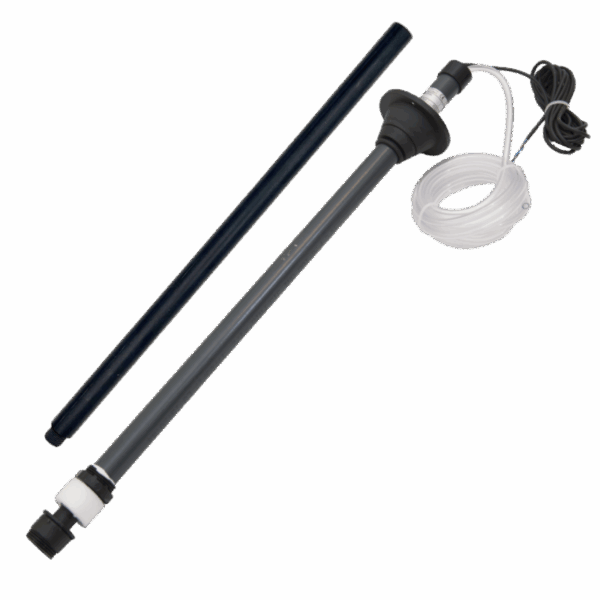 CANNE ASPIRATION + DETECTION NIVEAU Ø22mm- Ø4x6 L=900mm - EPDM