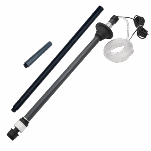 CANNE ASPIRATION + DETECTION NIVEAU Ø22mm- Ø4x6 L=1100mm - FPM