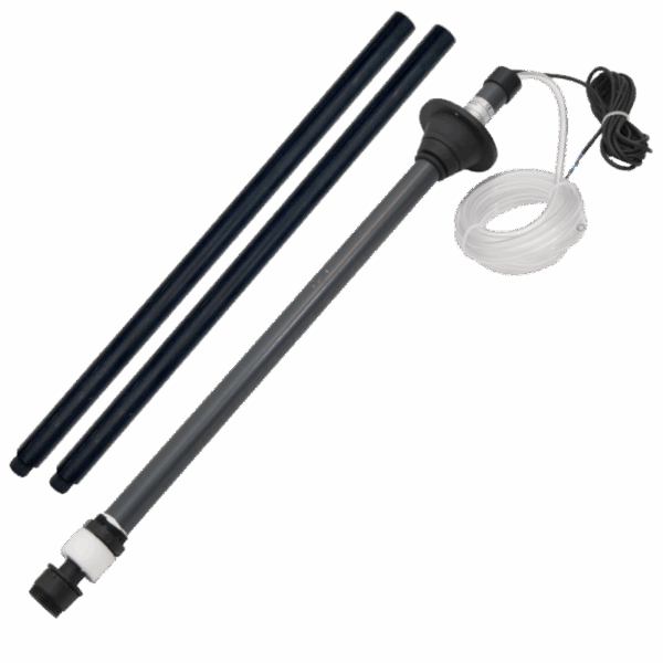 CANNE ASPIRATION + DETECTION NIVEAU Ø22mm- Ø4x6 L=1350mm - EPDM