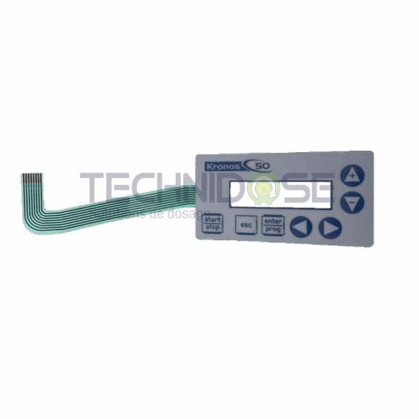lexan avec clavier pour pompe SEKO modèles KRONOS KR