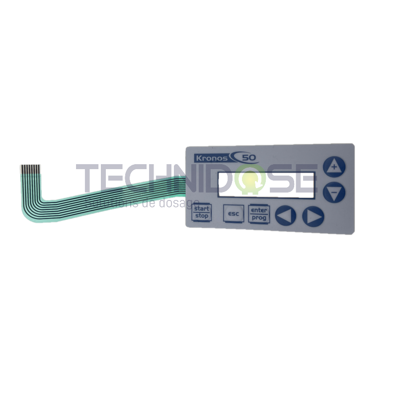 lexan avec clavier pour pompe SEKO modèles KRONOS KR
