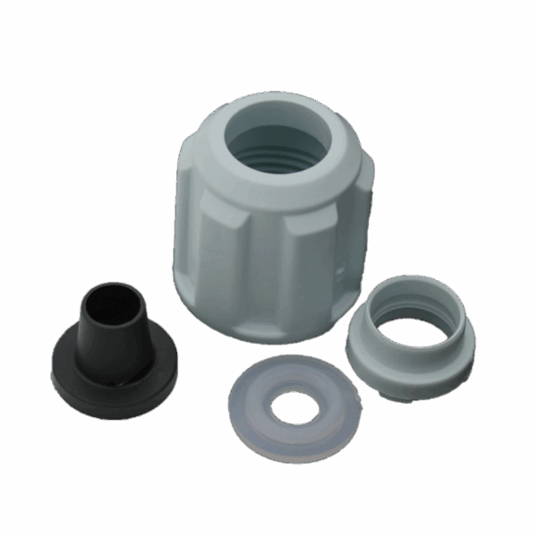 ADAPTATEUR PVC 1/2'' - TEKNA/TEKBA - TUBE 9X12 (KIT X2)