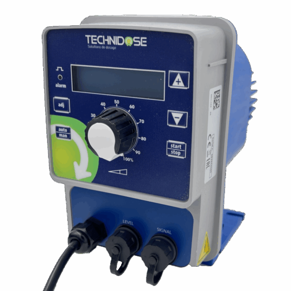 TEKBA EMC 603 PVDF/FKM-B -5 L/H - CONTACT EXT. & TOR - COURSE+FREQ.
