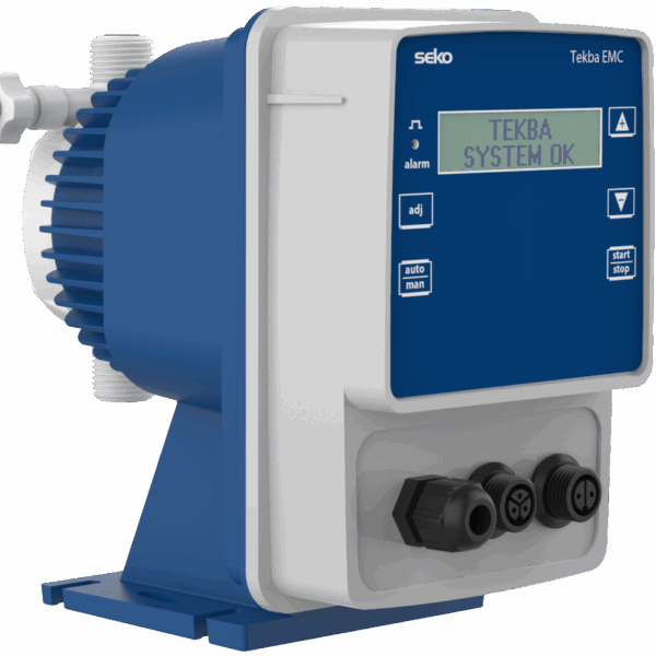 TEKBA EMC 800 PVDF/FFKM -10 L/H - CONTACT EXTERNE ET MANUEL