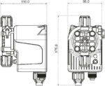 INVIKTA WT 5L/H - 5 BAR PVDF-T/FPM - 230 VAC / 50 HZ – Image 2