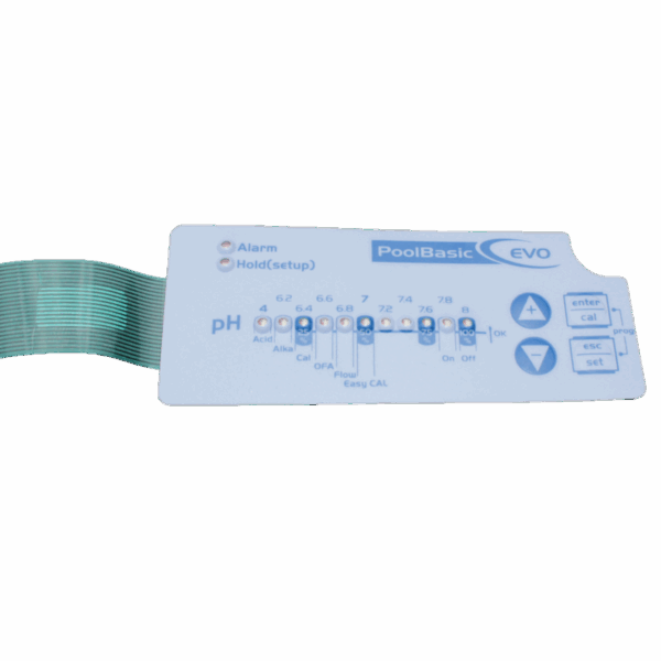 LEXAN PVC/POLYCARBONATE - POOL BASIC EVO pH -  LED