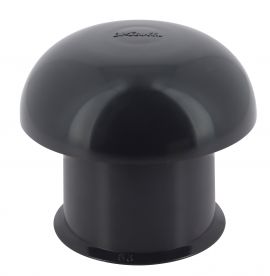 CHAPEAU VENTILATION D.63 PVC GRIS ANTHRACITE  - NICOLL