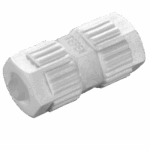 UNION TEFEN A COIFFE PVDF - POUR TUBE Øext 12mm / Øint 9mm