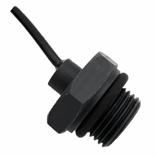 SONDE TEMPERATURE PT100 1/2 NUT, 1/2''Gm, Cable 2 fils 3 mètres