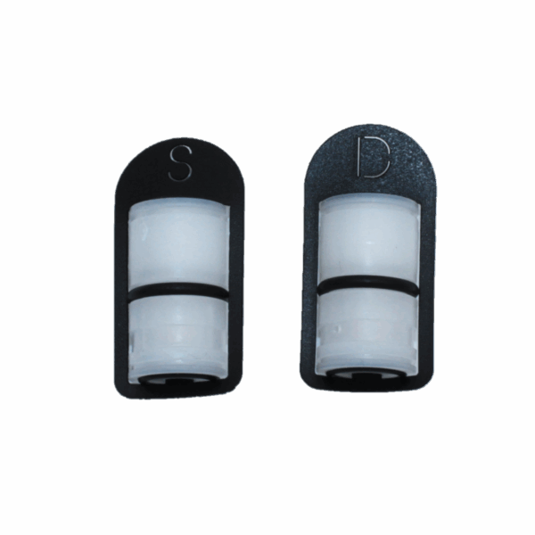 BOITE A CLAPETS x2 (ASP & REF) 803 PVDF/C/FKM-B