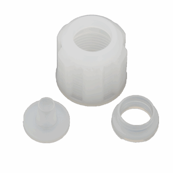 KIT ECROU TEKNA EVO 803 PVDF - FILETAGE 3/4' - PE Ø 8X12