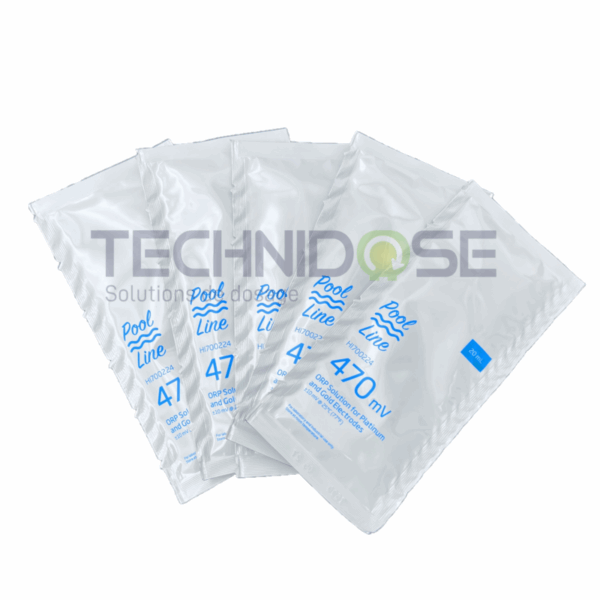 PACK 5 SACHETS SOLUTION TAMPON REDOX 470mV _ 20mL
