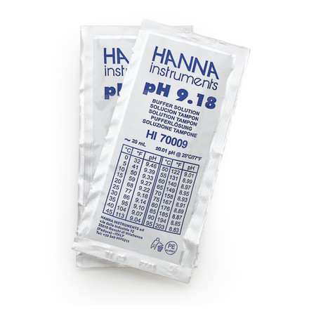 SOLUTION TAMPON PH 9.18 _ SACHET 20mL