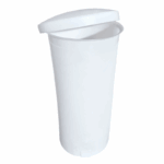 RESERVOIR PEHD VERTICAL CYNDRIQUE OUVERT + COUVERCLE - 200L – Image 2