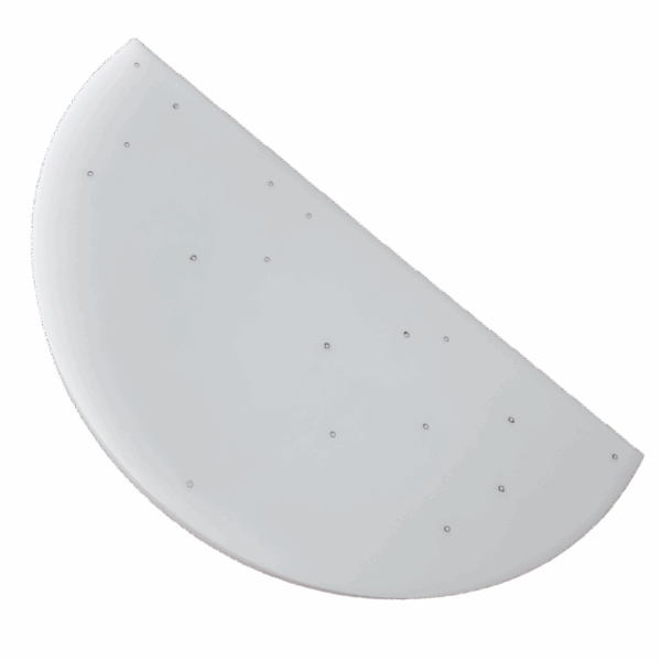 DEMI-LUNE PE POUR SER 250 - Ep. 20mm