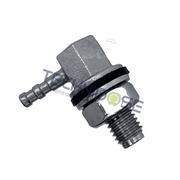 PASSE CLOISON INOX - RESERVOIR DE LAVAGE - RACCORD TUBE 4 x 6