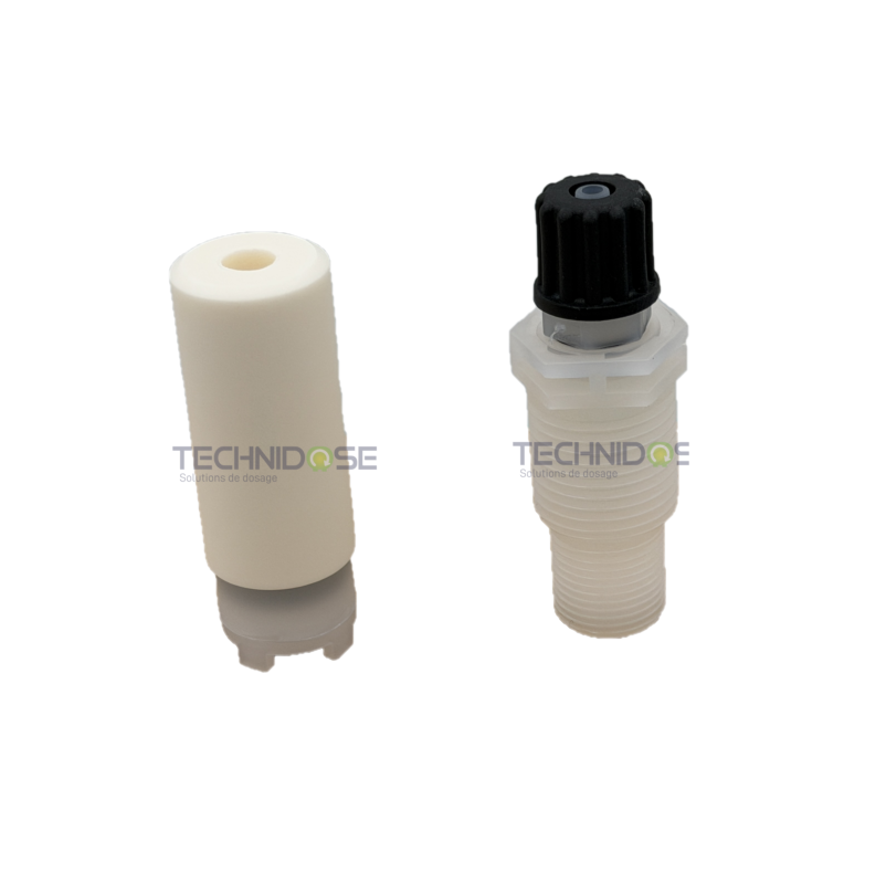 POMPE SEKO KOMPACT DRP 200 PVDF/C/FKM-B - 5L/H - 8 BAR - MESURE ET REGULATION pH/REDOX