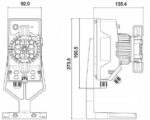 POMPE SEKO KOMPACT DRP 200 PVDF/C/FKM-B - 5L/H - 8 BAR - MESURE ET REGULATION pH/REDOX