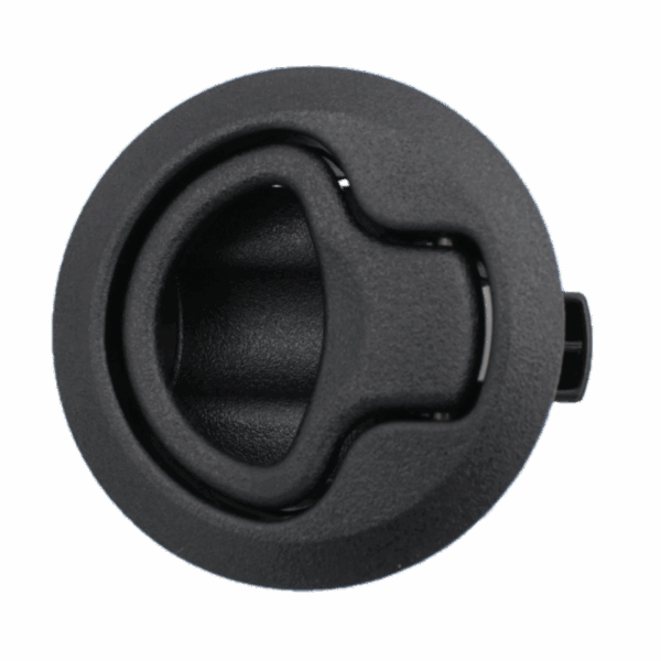 LOQUET FLUSH PULL NOIR M1-62 - 9mm