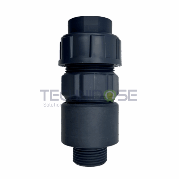 CLAPET INJECTION PVC/EPDM - E/S:  1/2''Gf  1''Gm