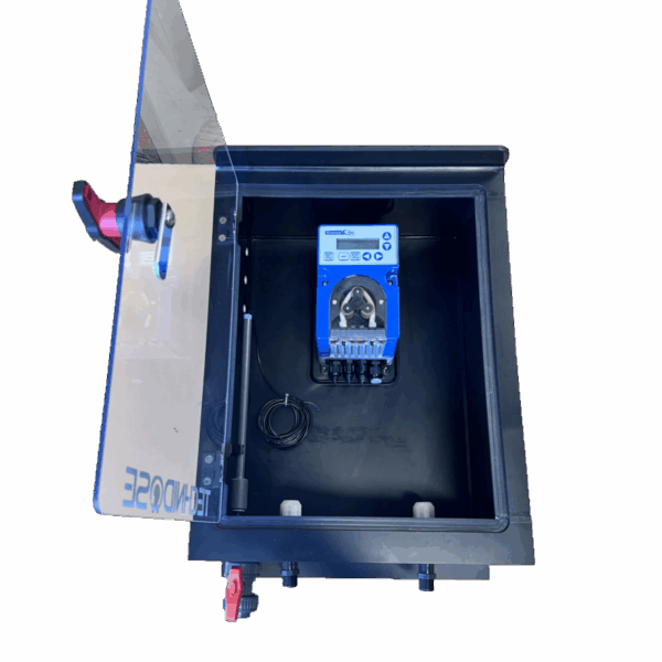 COFFRET MURAL PE100 NOIR - 1X KRONOS - TOUT EQUIPE