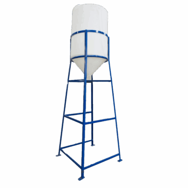 TOUR DE REMPLISSAGE 320L SUR CHASSIS ACIER PEINT H 1300mm