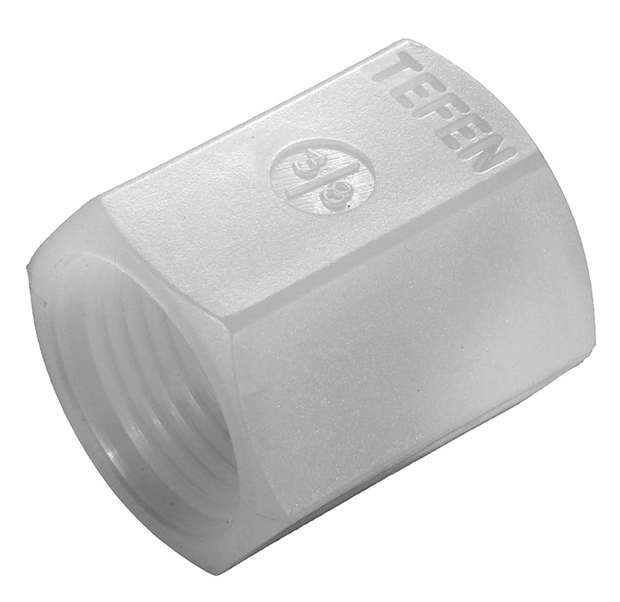 120.503.040.41.jpg UNION FEMELLE PVDF TARAUDE 1/4'' Gf x 1/4'' Gf – Image 1