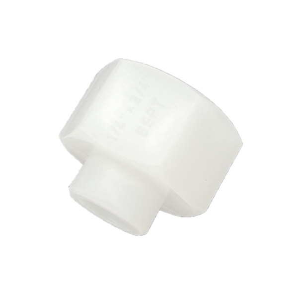 REDUCTION FEMELLE PVDF 3/4''Gf x 1/2''Gf BSPT