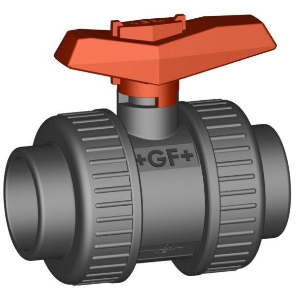 VANNE A BILLE 375 PVC FKM DIAM. 25 DN20