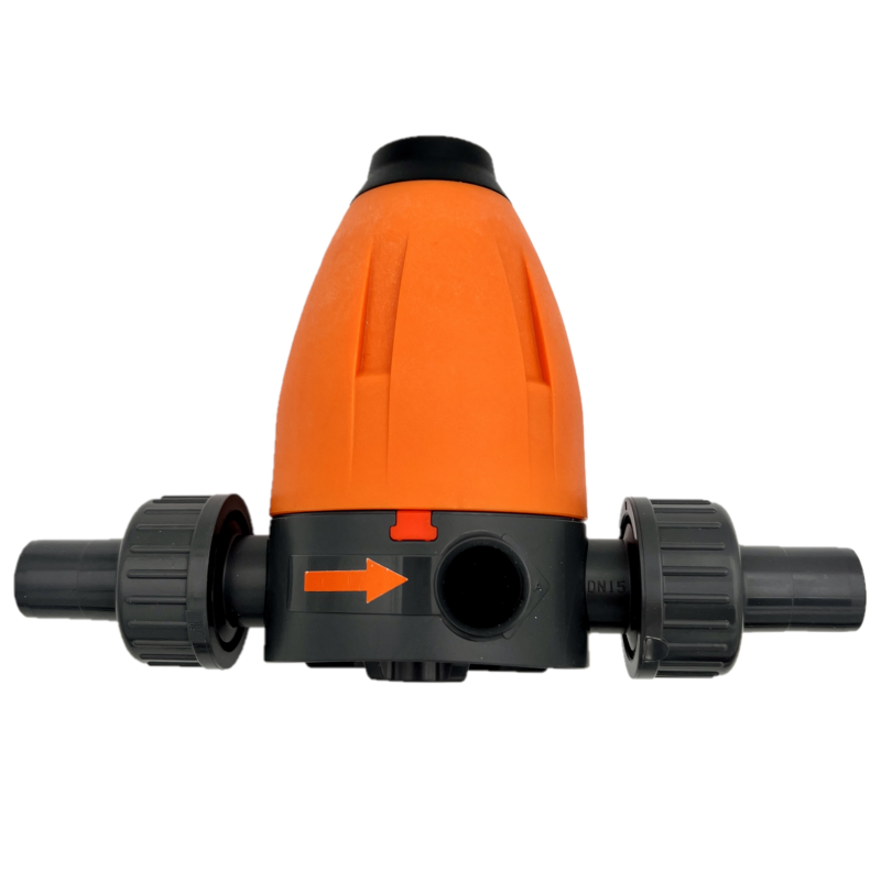 161586102.png REGULATEUR PRESSION 586 PVC-U/EPDM D.20 - DN15 - RACCORDS UNION – Image 1