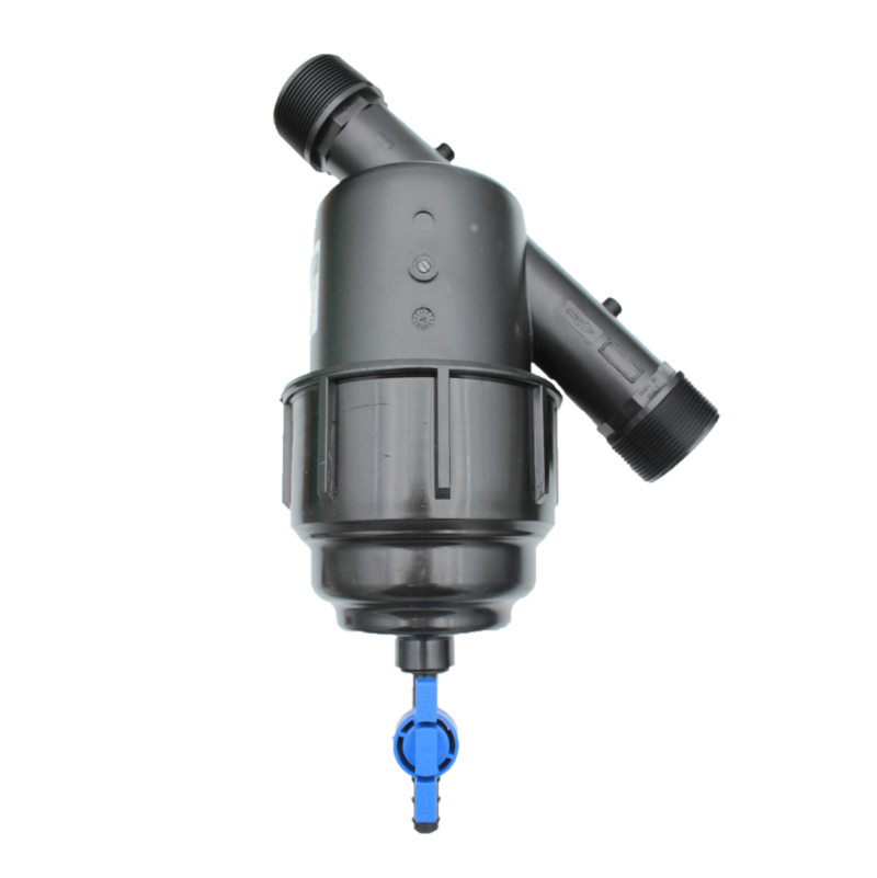 20025-G2V-120.png FILTRE PP 2'' + VANNE PURGE - TAMIS INOX 120 MESH – Image 1