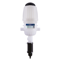 MixRite 2.5, 2.5 m3/h, 0.3%-2%, Gamme IBP By-Pass interne, PVDF