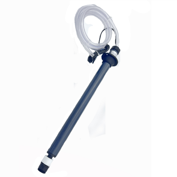 CANNE ASPIRATION + DETECTION NIVEAU Ø34mm- Ø8x12 L=450mm - EPDM