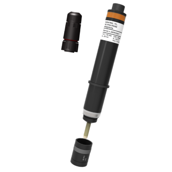 SONDE  TCL CHLORE TOTAL ORGA/INORGA - 0.05..5 PPM - 1 BAR - 4..10pH