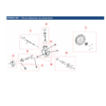 SUPPORT MEMBRANE/CORPS DE POMPE MS1 Ø64 - Rep L – Image 3
