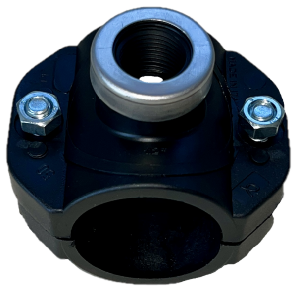 COLLIER DE PRISE EN CHARGE RENFORCE ØEXT.40 x 1/2" Gf- PN16