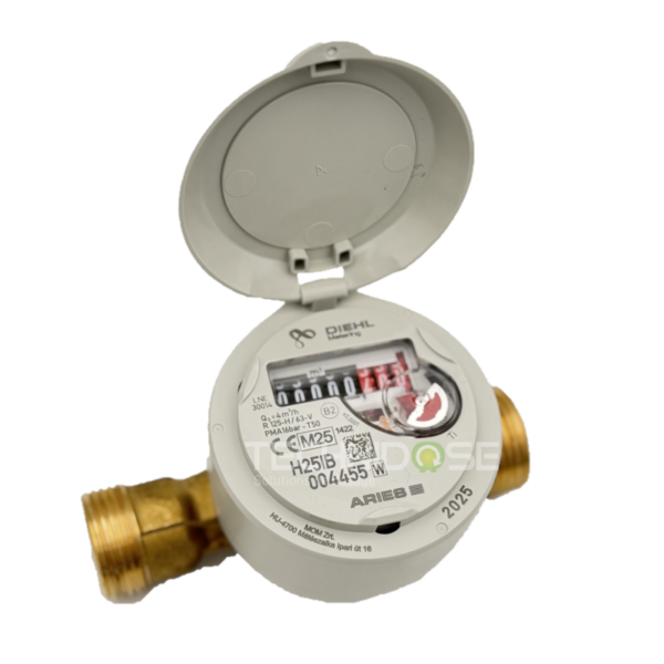 COMPTEUR ARIES LAITON - DN 20 - RACCORDS 1" - EAU FROIDE