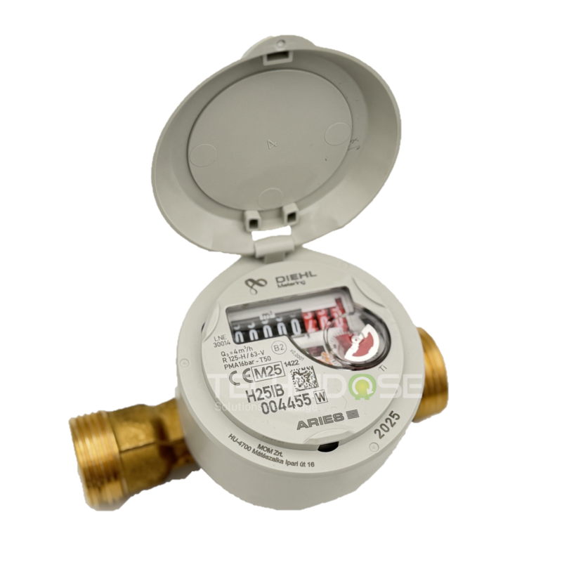 COMPTEUR ARIES LAITON - DN 20 - RACCORDS 1" - EAU FROIDE