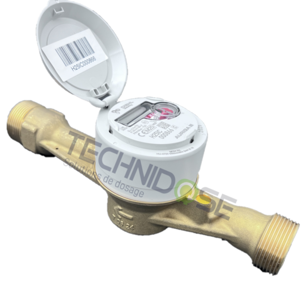 COMPTEUR AURIGA LAITON - DN 25 - RACC. 1''1/4 - EAU FROIDE