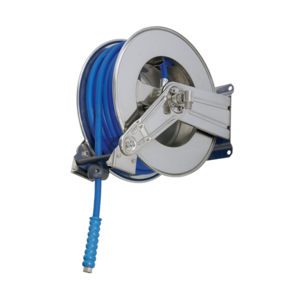 ENROULEUR INOX INDUSTRIE EAG AUTOMATIQUE - PASSAGE EAU INOX -15M