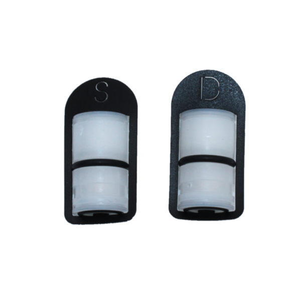 BOITE A CLAPETS x2 (ASP & REF) 803 PVDF/C/FKM-B