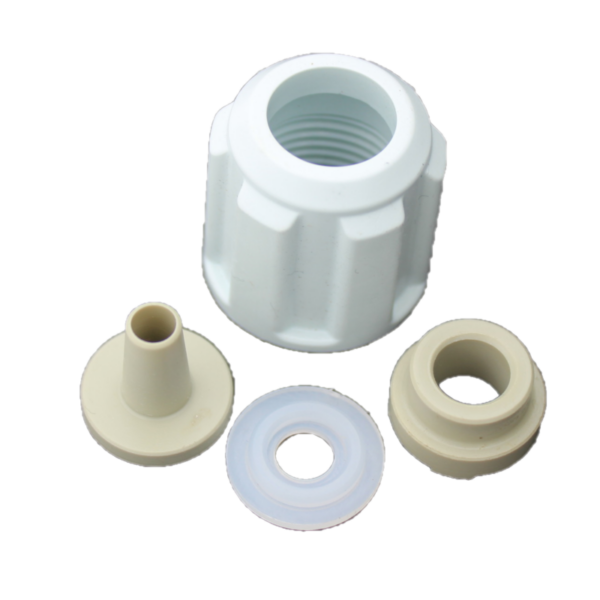 ADAPTATEUR PVC 1/2'' - TEKNA/TEKBA - TUBE PE 6x8 (KIT X2)