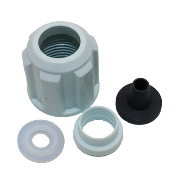 ADAPTATEUR PVC 1/2'' - TEKNA/TEKBA - TUBE PE 6X12 (KIT X2)