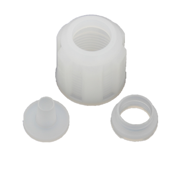 KIT ECROU TEKNA EVO 803 PVDF - FILETAGE 3/4' - PE Ø 8X12